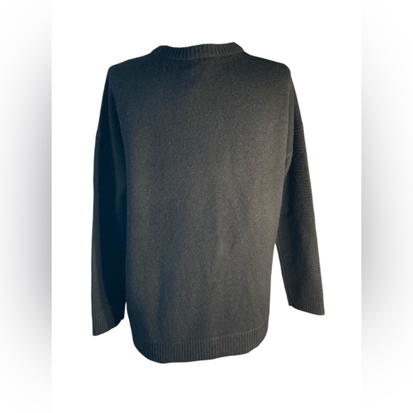 J. Crew Women’s Black Sweater Gold Side Zippers Size Small NWT Luxury Gift - Picture 4 of 6